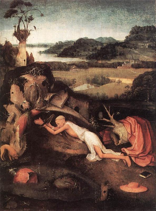 BOSCH, Hieronymus St Jerome in Prayer gfjgh china oil painting image